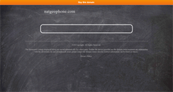 Desktop Screenshot of natgeophone.com