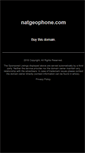 Mobile Screenshot of natgeophone.com